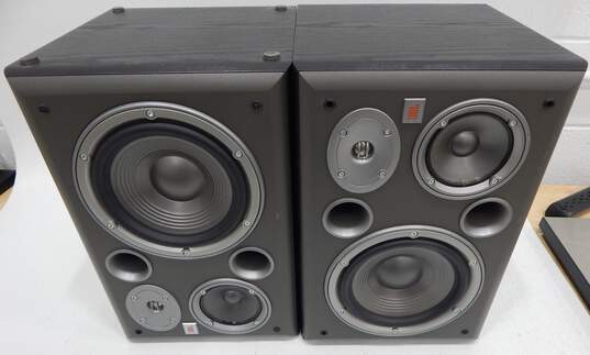 JBL Brand E50 Northridge E Series Model Black Bookshelf Speakers (Pair) image number 2
