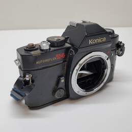Konica Auto-Reflex T4 35mm SLR Film Camera Body Only For Parts/Repair alternative image
