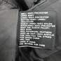 Womens Black Long Sleeve Pockets Faux Fur Hooded Puffer Jacket Size Medium image number 5