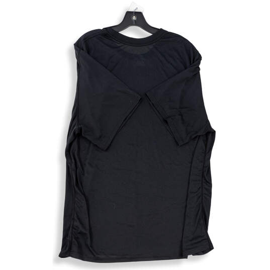 Mens Black Dri-Fit Short Sleeve Crew Neck Activewear T-Shirt Size XXL image number 2