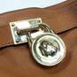 Michael Michael Kors Brown Leather Hamilton Tote Bag image number 7