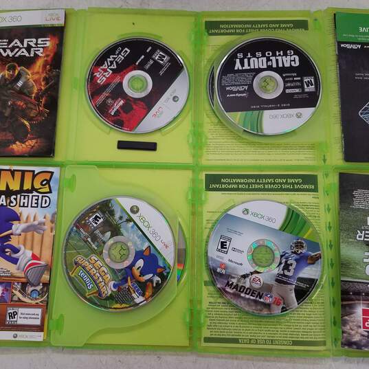 Microsoft Xbox 360 Slim 250GB Console Bundle Controller & Games #12 image number 7