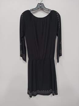 Women's Michael Kors Black Embellished Blouson Dress Sz XS NWT alternative image
