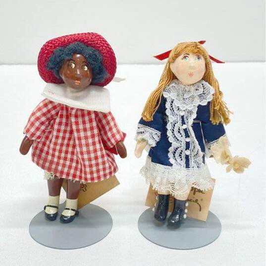 Small People By Cecily 7 Hand Crafted Decorative Home Figurine Designer Dolls image number 2