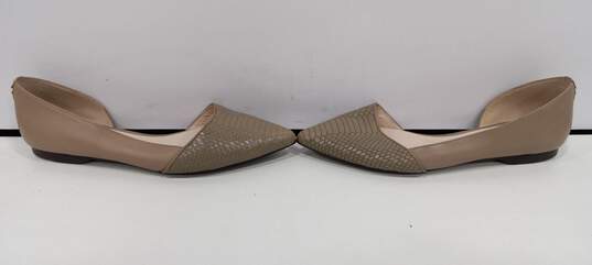 Cole Haan Women's Beige Leather Flats Size 9.5 image number 3