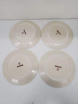 Set of 4  Lenox Temperware SPRITE Butterfly Bread Plates alternative image