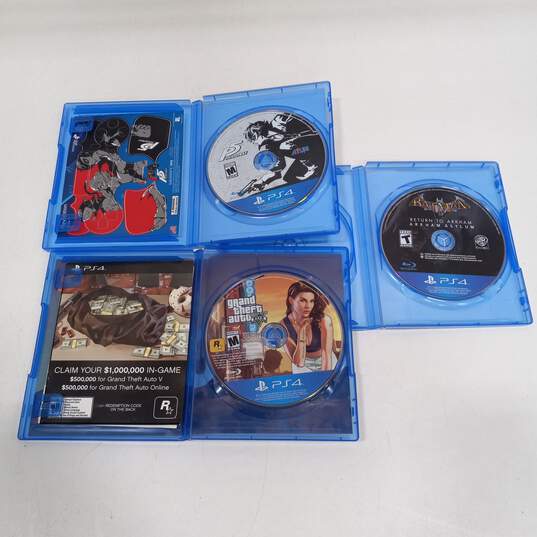 Bundle of 6 Assorted SONY PlayStation 4 PS4 Video Games image number 1