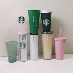 8 pc Bundle of Assorted Starbucks Cups