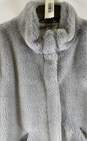 Maralyn & Me Gray Reversible Faux Fur Jacket - Size Large image number 5