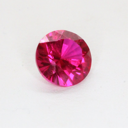 Loose Round Ruby Gemstone - 1.238 Carat Weight