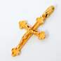 Vintage 14K Yellow Gold Crucifix Cross Pendant 1.7g image number 5
