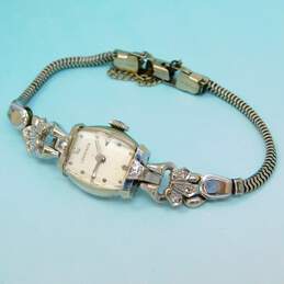 Ladies Vintage Longines 14K Gold 0.12 CTTW Diamond Case GF Band 17 Jewels Wrist Watch 14.2g