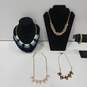 Cool Ocean Tones Costume Jewelry Collection Assorted 5pc Lot image number 1