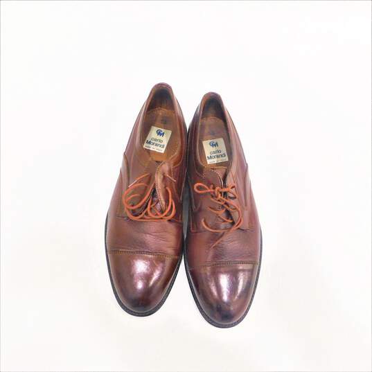 Carlo Morandi Men's Brown Dress Shoes Size 13 image number 4