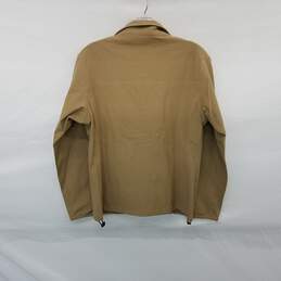 Kavu Tan Cotton Blend Full Zip Jacket WM Size M alternative image