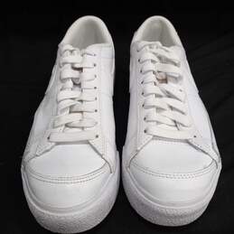 Nike Women's DJ0292-100 Triple White Blazer Low Platform Sneakers Size 6 alternative image