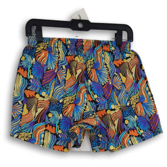 NWT Womens Multicolor Printed Elastic Waist Pull-On Baggies Shorts Size XS image number 2