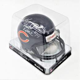 Chicago Bears HOF Dan Hampton Signed NFL Mini Helmet Riddell