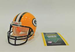 Greg Jennings Signed Mini-Helmet w/ COA Green Bay Packers alternative image