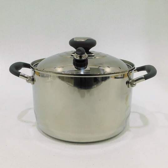 Kitchen Charm Royal Prestige T304 Surgical Stainless Stock Pot image number 2