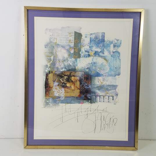 Mixed Media-Vintage Collage, Artwork Signed, Painting image number 1