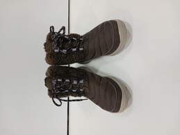 Ryka Women's Brown Nylon Boots Size 9.5
