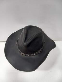 Stetson Rodeo Dr. Collection Leather Western Hat-Sz S alternative image