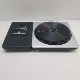 Microsoft Xbox 360 controller - DJ Hero Turntable - silver