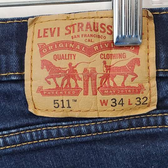 Levi 511 Jeans Size W34 L32 image number 3