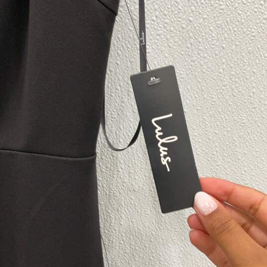 NWT Lulus Womens Black Sleeveless V-Neck Long Maxi Dress Size XS image number 5