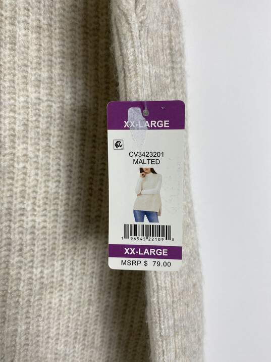 Vince Camuto Ivory Sweater Vest XXL NWT image number 3
