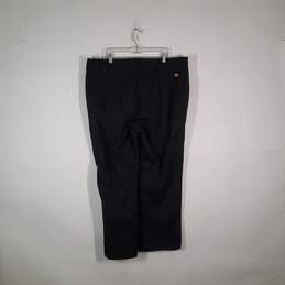 Mens Regular Fit Cargo Pockets Flat Front Chino Pants Size 42x32 alternative image