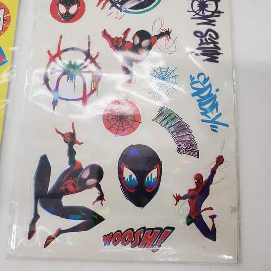 Sealed Super Hero Themed Sticker Sets w/ Miles Morales Spider-Man ++ image number 6
