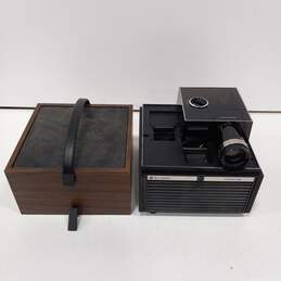 Bell & Howell Slide Cube Projector with Cover