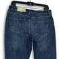NWT Womens Blue Denim Dark Wash Mid Rise Slim Fit Bootcut Jeans Size 10 image number 4