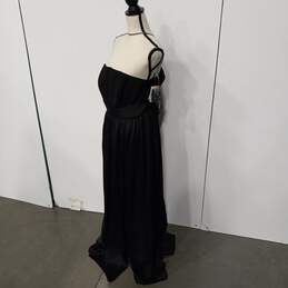 David Bridal Vera Wang Black Strapless Dress Size 18 NWT alternative image