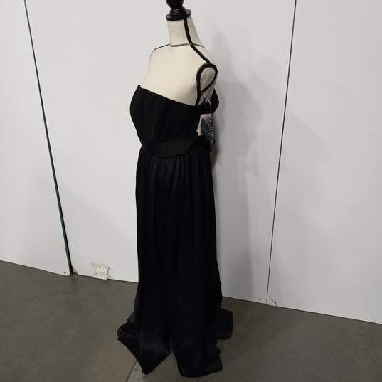 David Bridal Vera Wang Black Strapless Dress Size 18 NWT image number 2