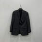 Mens Black Long Sleeve Single Breasted Two Piece Pant Suit Set Size 42R image number 2