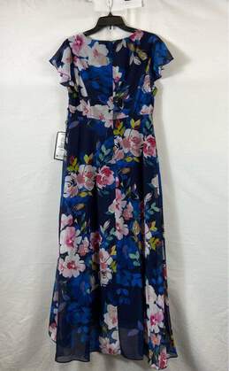 Adriana Papell Blue Casual Dress - Size 8 alternative image