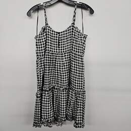 Checkered Mini Dress alternative image