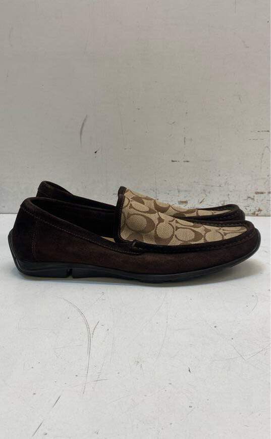 Coach Brown Loafer Casual Shoe Men 9 image number 1