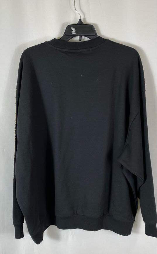 Adidas Black Crewneck Sweatshirt - Size Medium image number 5