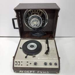 Vintage Califone 1845K Record Player w/ Speaker