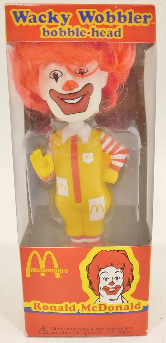 McDonalds Wacky Wobbler Ronald McDonald Bobble-Head Figure IOB image number 1