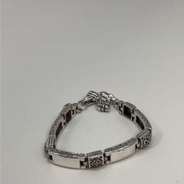 Designer Brighton Silver-Tone Tribeca Scroll Bar Link Chain Bracelet alternative image