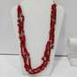 Bundle of Assorted Red Costume Jewelry image number 2