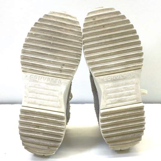 Converse Grey Platform Casual Shoe Women 8.5 image number 6