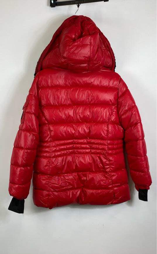 Steve Madden Women's Red Puffer Jacket- XL image number 4
