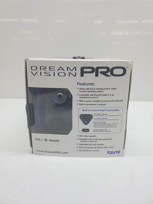 Dream Vision Pro Virtual Reality Smartphone Headset w Earbuds image number 4
