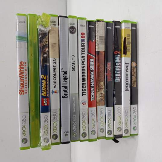 Bundle of 13 Assorted XBox 360 Video Games image number 1